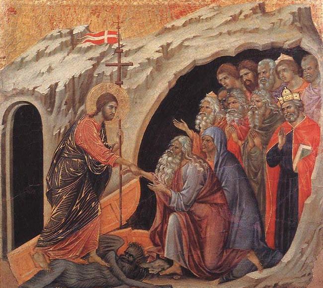 Duccio di Buoninsegna Descent to Hell oil painting picture
